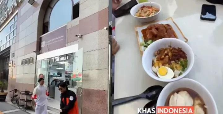 Dekat Masjid Nabawi Ada Warmindo, Isinya Menu Makanan Khas Indonesia