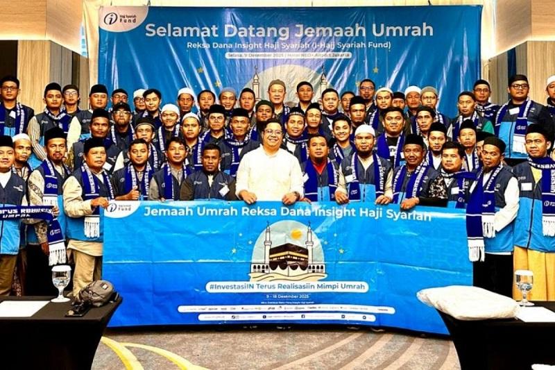 Lewat Reksa Dana Insight Haji Syariah, CSR PT IIM Berangkatkan Jemaah Umrah