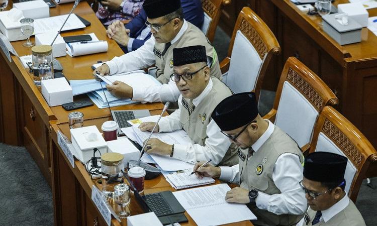 Rapat Kerja DPR-RI, Menteri Haji dan Umrah Infokan Pelunasan Bipih Tahap II Capai 175.494 Jemaah