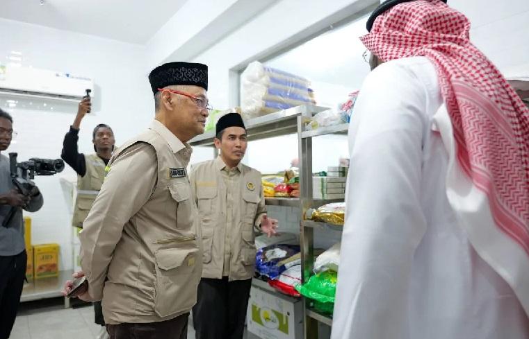 Standar Dapur dan Kualitas Makanan Haji di Mekkah Dicek Menhaj Gus Irfan