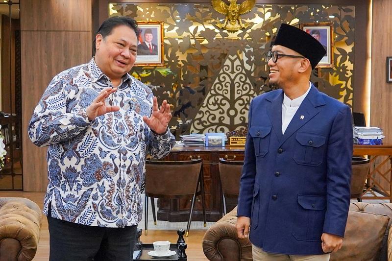 Bahas Penguatan Pelayanan Haji, Wamenhaj dan Menko Perekonomian Berjumpa
