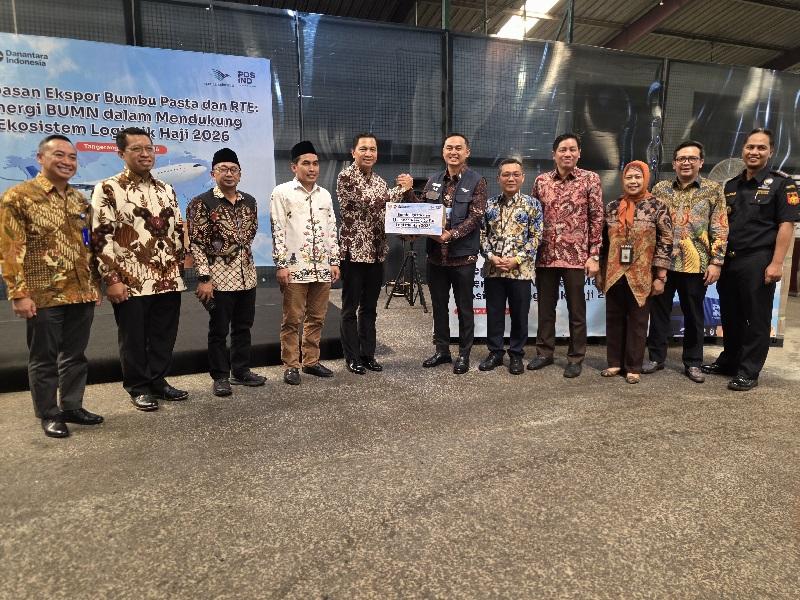 Kebutuhan Logistik Haji, Indonesia Ekspor Perdana 100 Ton Bumbu Pasta dan RTE