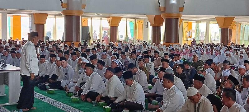 1.367 Jemaah Haji Pekanbaru Ikut Manasik, Kakanwil Kemenag Riau Sampaikan 6 Bekal Utama