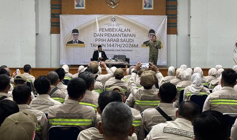 Petugas Haji 2026 Mulai Masuk Asrama, Jelang Keberangkatan Gelombang Pertama