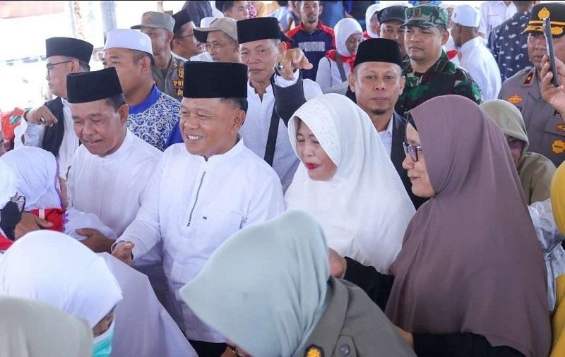 110 Jemaah Haji Asal Meranti Diberangkatkan ke Embarkasi Batam