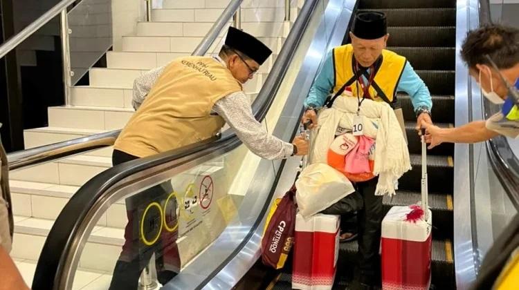 Tujuh Kloter dan 3.091 Jemaah Haji Asal Riau Sudah Kembali Kampung Halaman