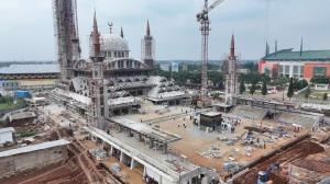 Kawasan Layanan Haji di Masjid Raya Bogor Terus Dikembangkan