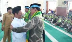 186 Jemaah Haji Kuansing Mulai Diberangkatkan ke Embarkasi Batam