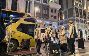 Usai Arbain Jemaah Haji Riau Kloter BTH 03 Bergerak ke Makkah, Satu Jemaah Dirawat di Madinah