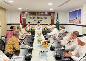 Cita Rasa Nusantara Makanan Jemaah Terus Dijaga, Kemenhaj Perkuat Koordinasi dengan Penyedia Dapur