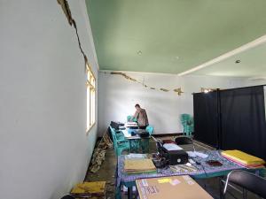 Pascagempa 7,7 SR di NTT, Kemenhaj Pantau Kondisi Sejumlah Bangunan Kantor yang Alami Kerusakan