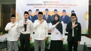 Perkuat Profesionalisme, Kemenhaj Riau Kirim Utusan Ikuti Sertifikasi Pembimbing Ibadah Haji dan Umrah